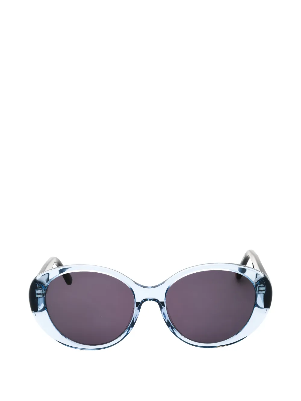 ANNE KLEIN round-frame sunglasses