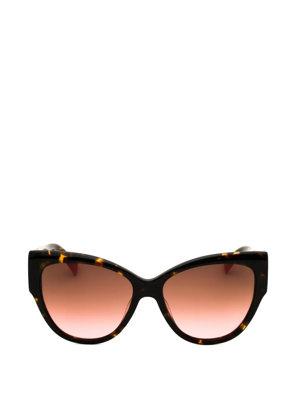Missoni tortoiseshell-effect cat-eye sunglasses