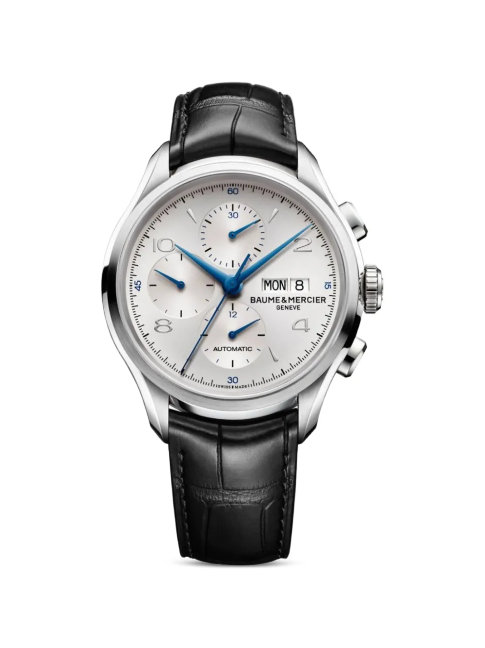 Baume & Mercier Clifton 43mm watch - Silber
