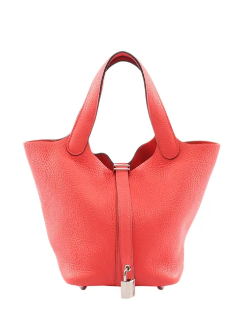 Hermès Pre-Owned Clemence Picotin Lock 18 手提包（2020年典藏款）