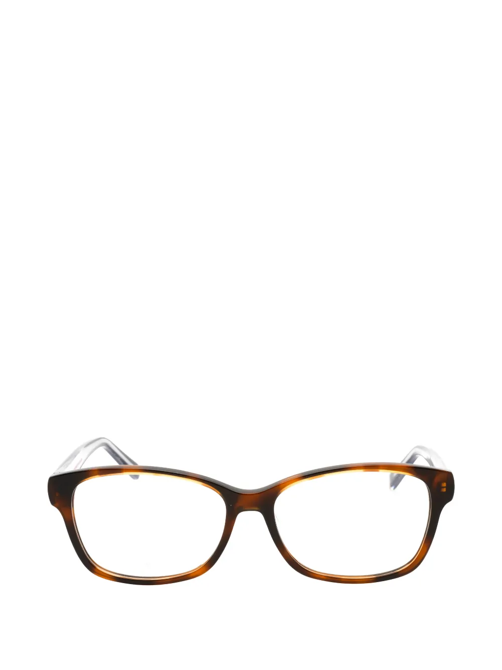 Tommy Hilfiger rectangle-frame glasses - Nero