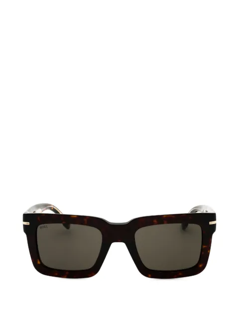 BOSS rectangle-frame sunglasses