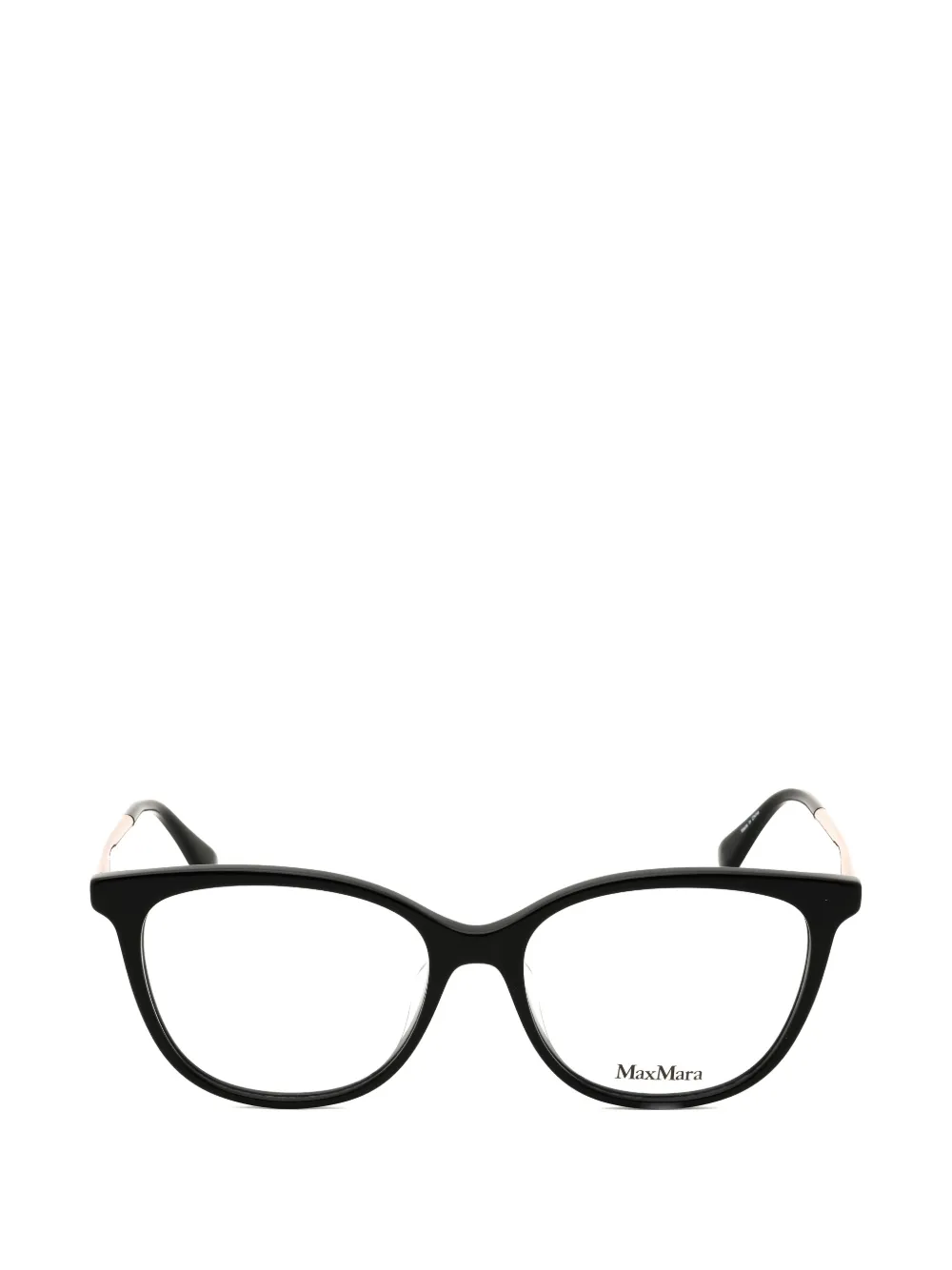 Max Mara Cat-eye Frame Glasses In Gold