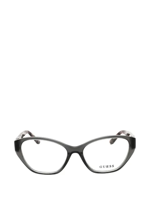 GUESS EYEWEAR logo-detail cat-eye glasses