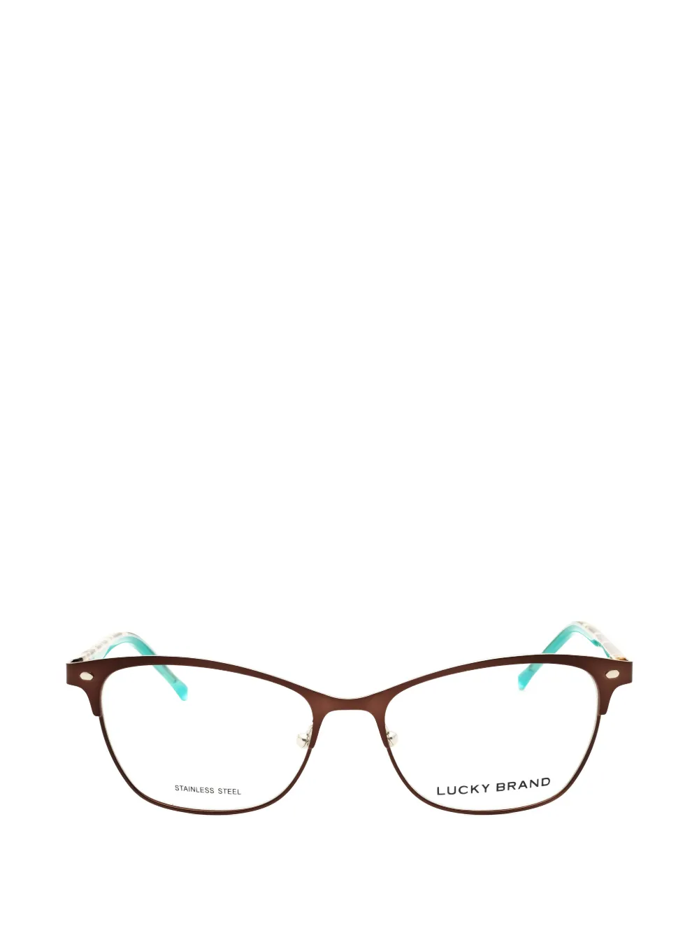LUCKY BRAND cat-eye glasses - Marrone