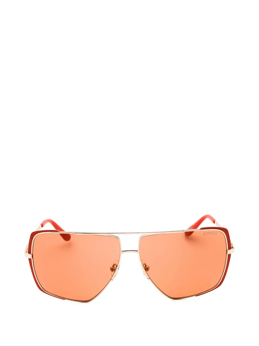 GUESS USA oversized geometric-frame sunglasses