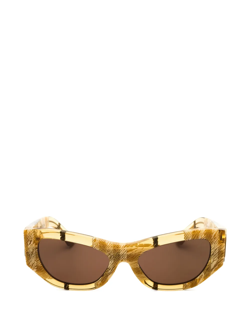 Burberry Check-print cat-eye sunglasses