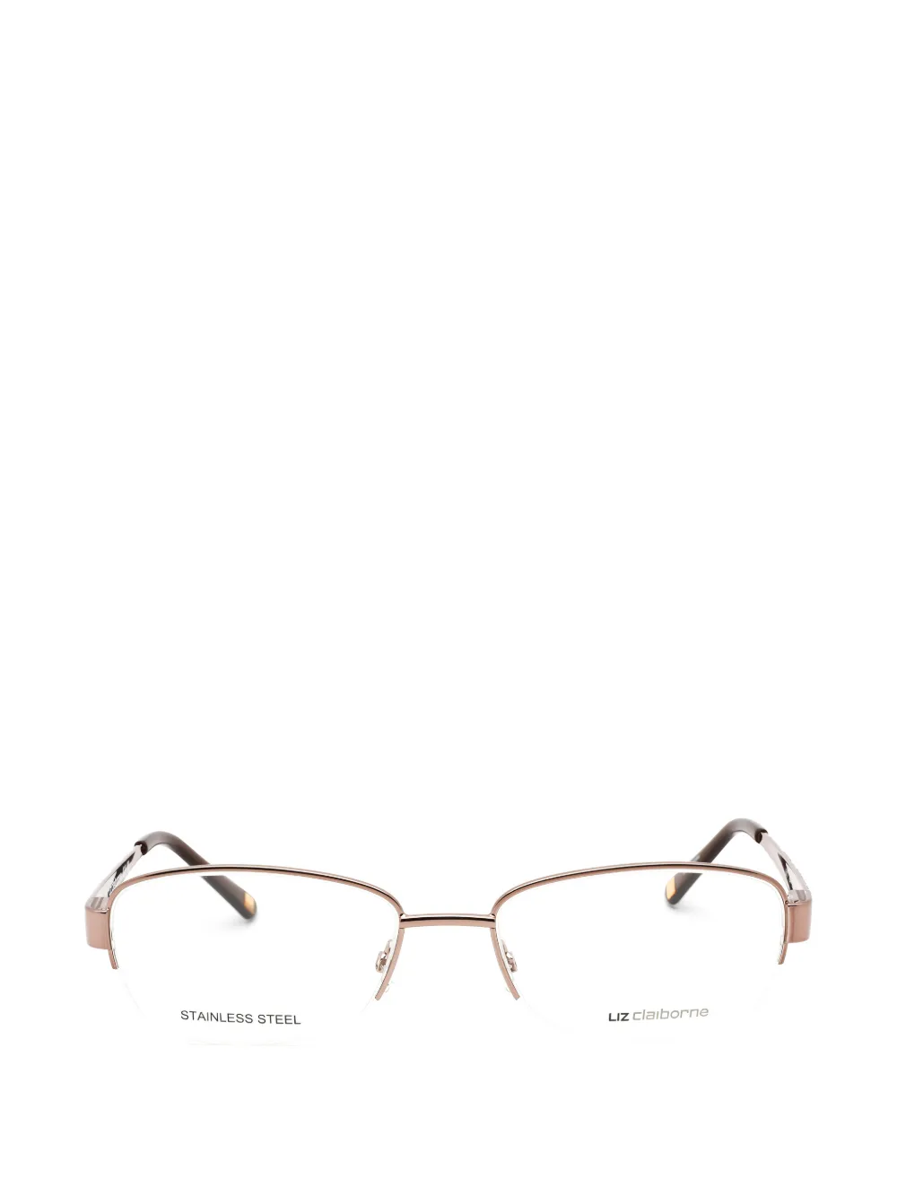 Liz Claiborne oval-frame glasses