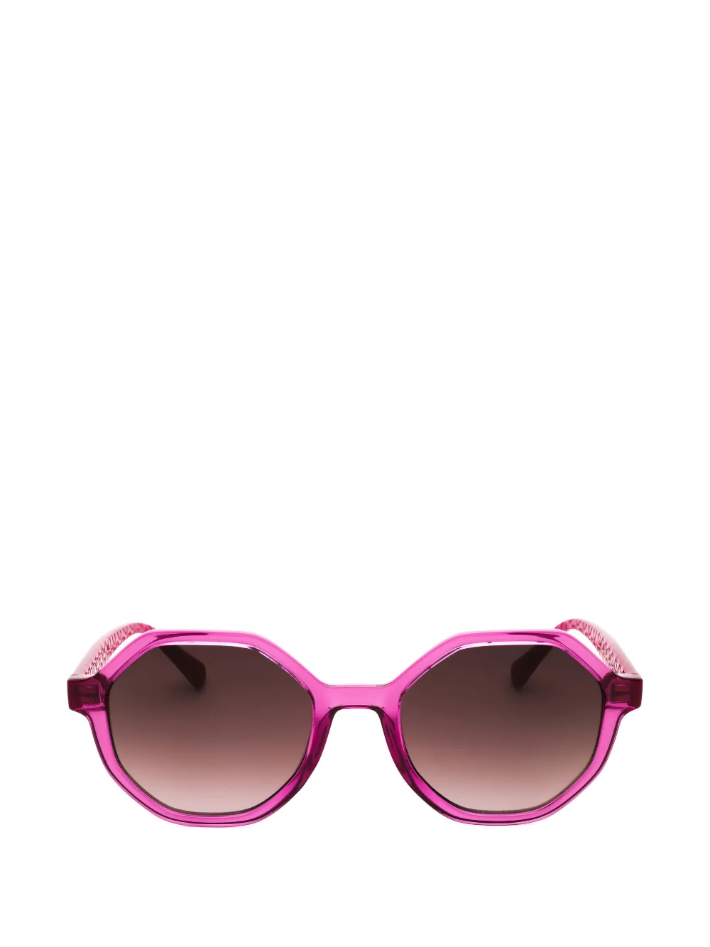 Love Moschino geometric-frame sunglasses - Rosa