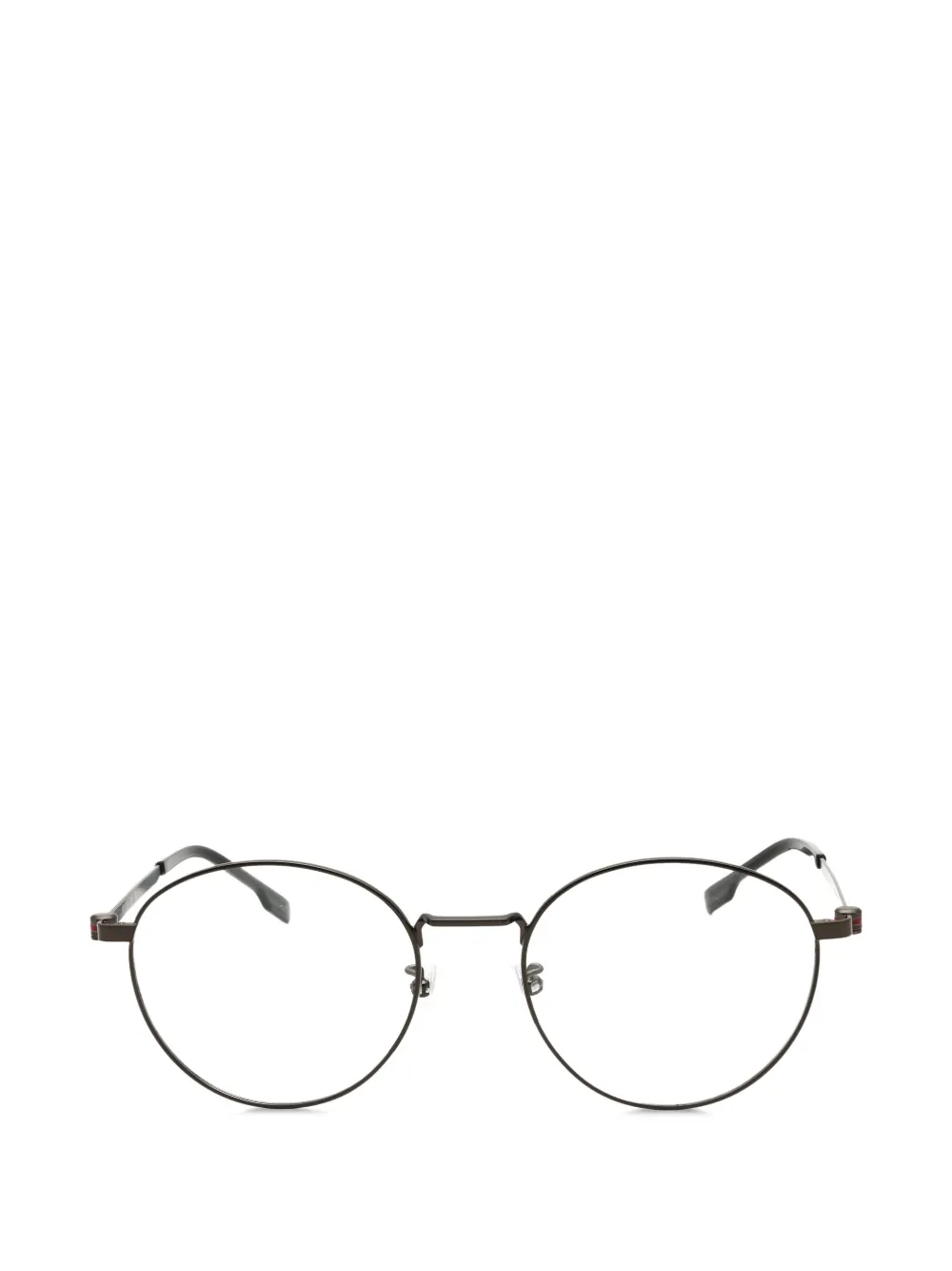 BOSS round-frame glasses