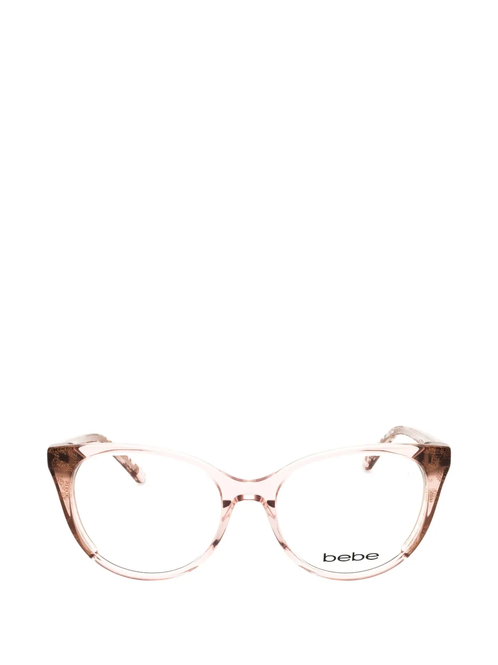 Bebe animal-print cat-eye glasses - Marrone