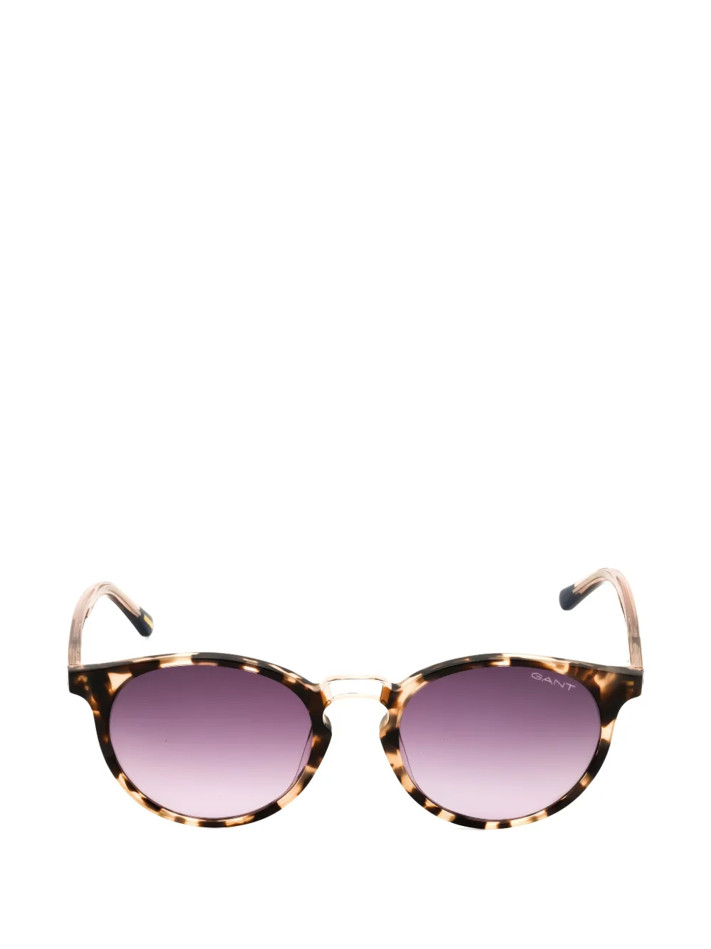 Gant round-frame tortoiseshell-effect sunglasses