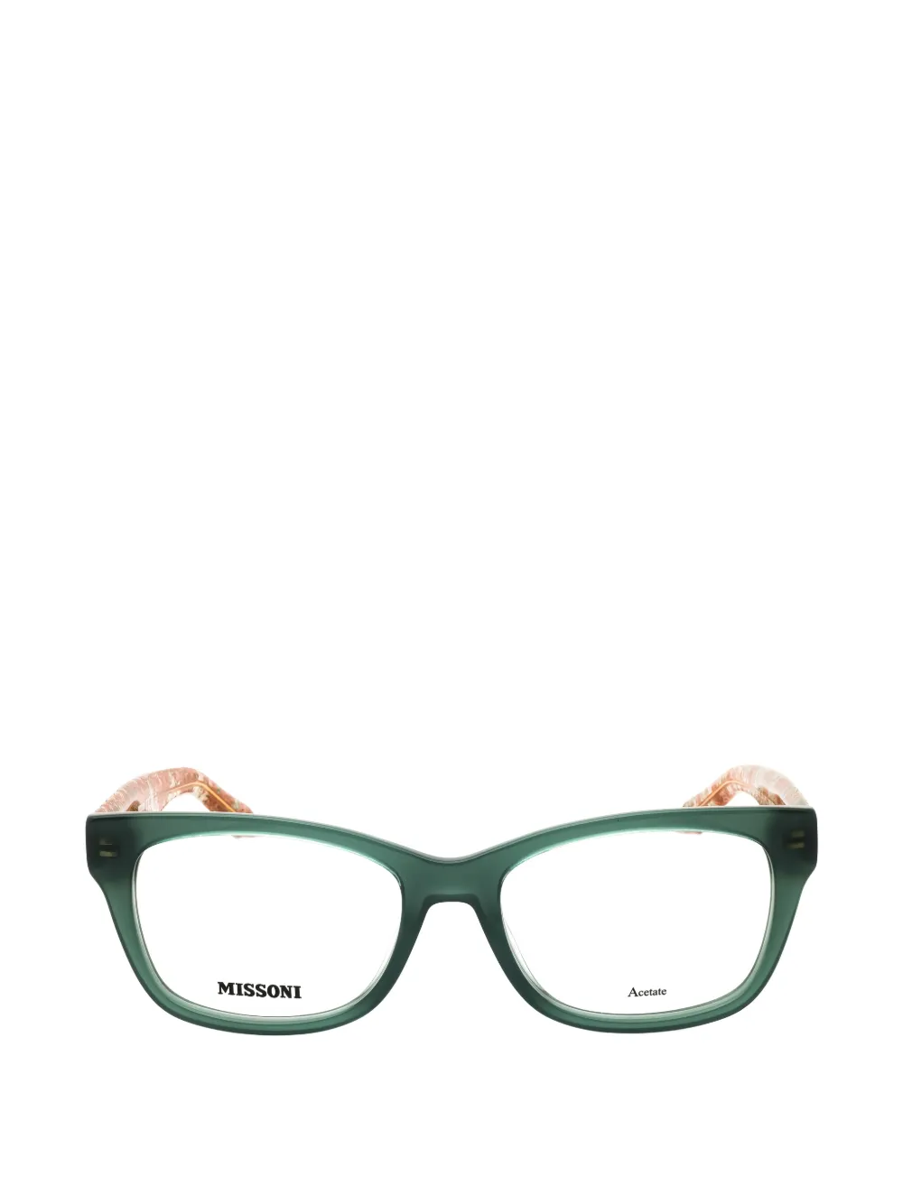 Missoni rectangle-frame glasses