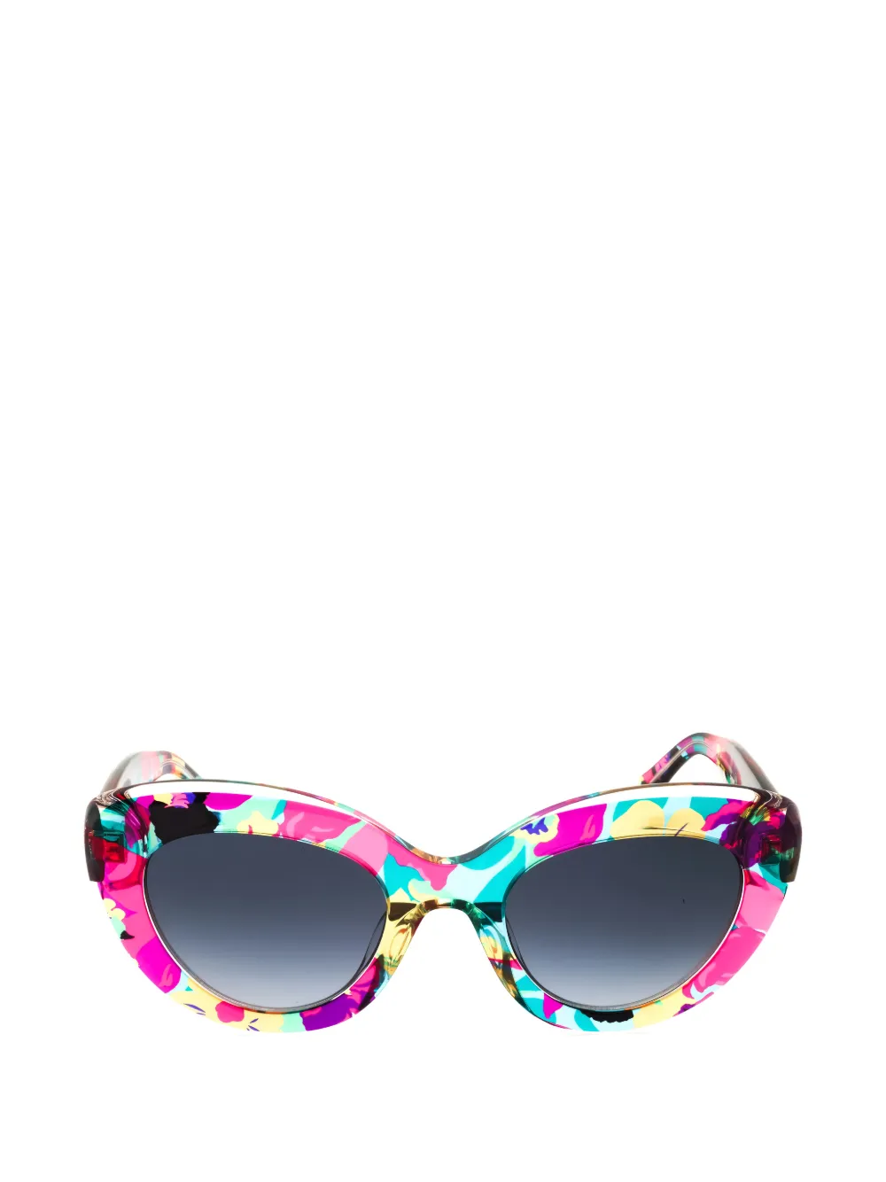 Kate Spade Capri floral-print cat-eye sunglasses