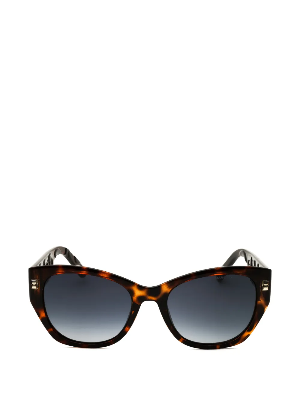 Marc Jacobs tortoiseshell-effect cat-eye sunglasses - Marrone