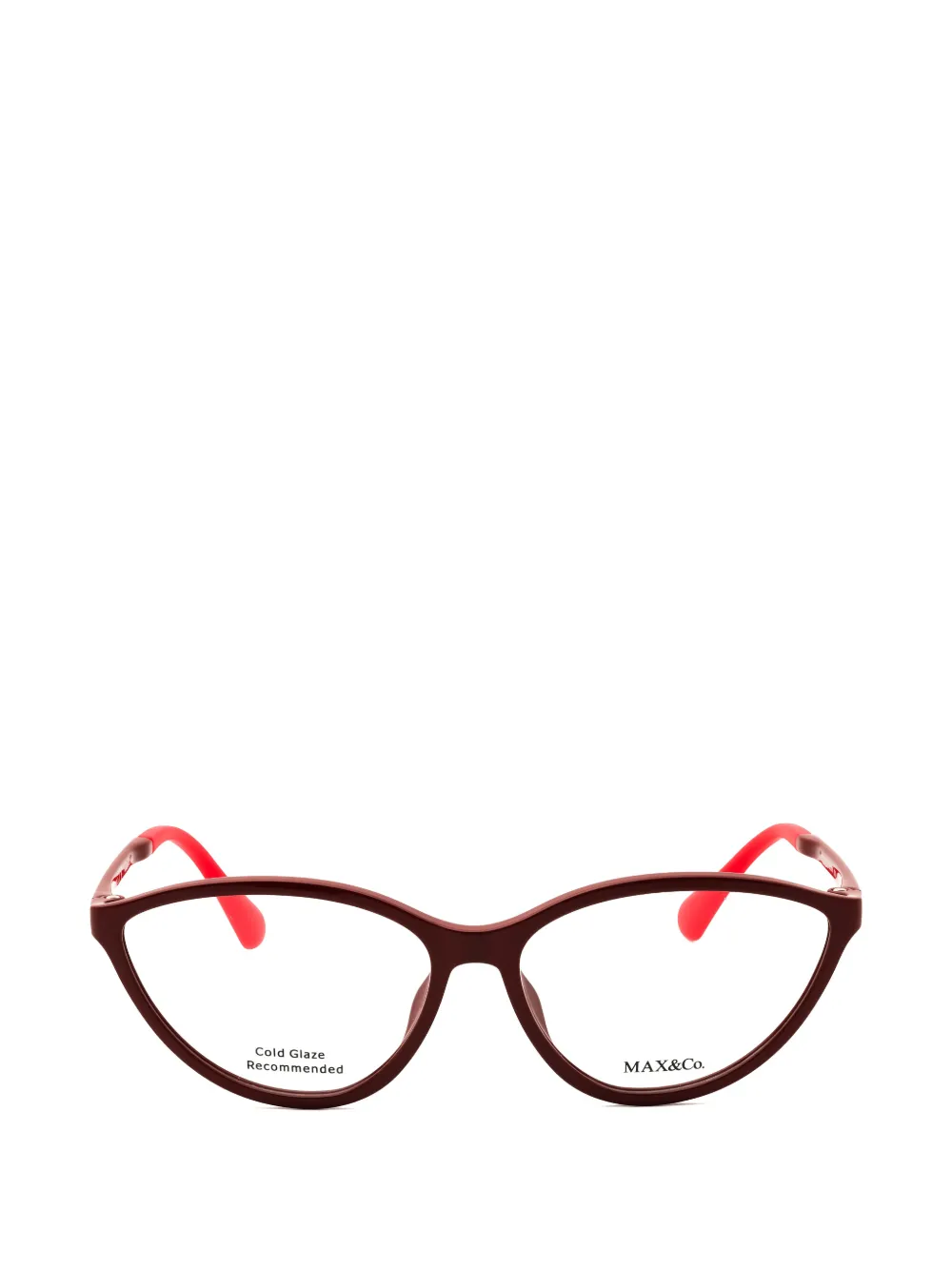 MAX&Co. logo-detail cat-eye glasses