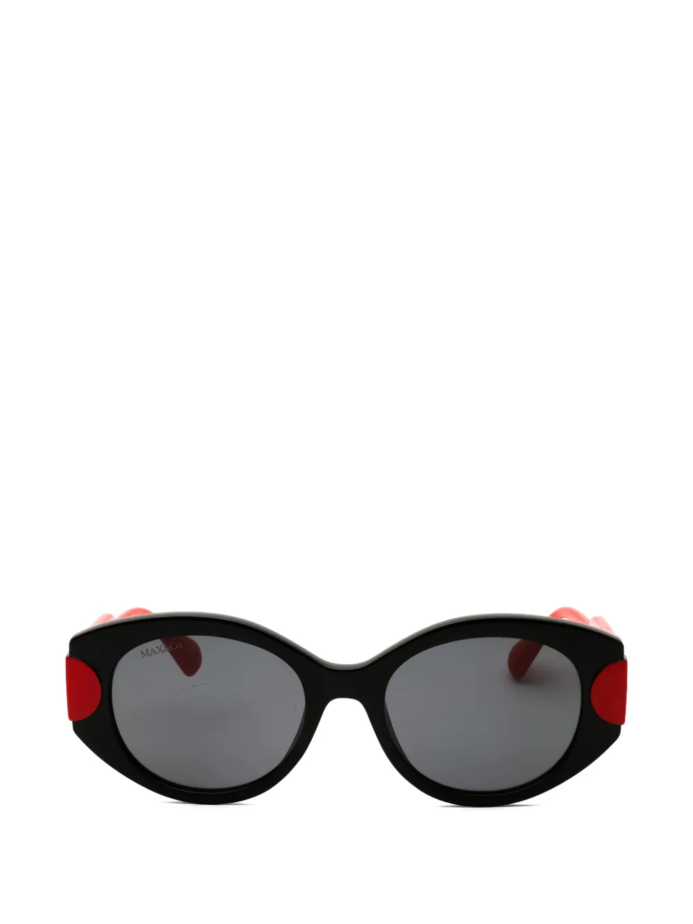 MAX&Co. round-frame sunglasses - Rosso
