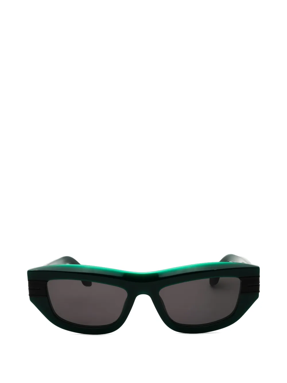 Palm Angels cat-eye frame sunglasses - Verde