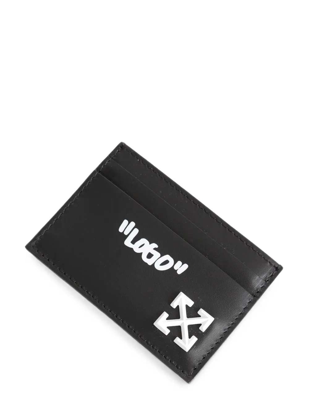 Off-White Jitney Quote pasjeshouder Zwart