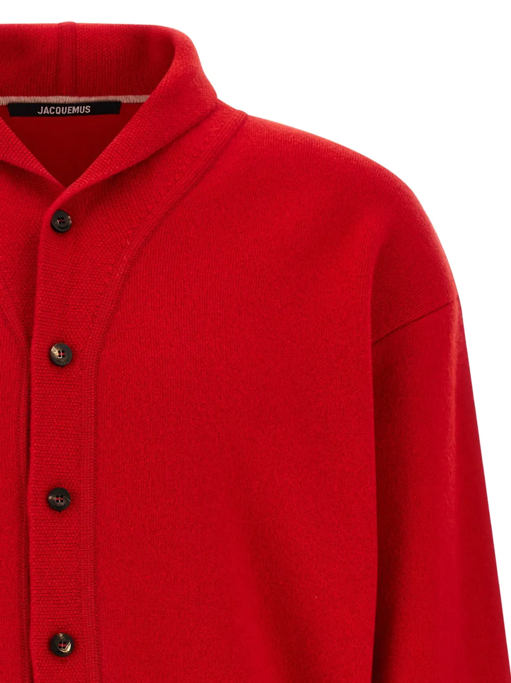 Jacquemus The Pelota cardigan Rood