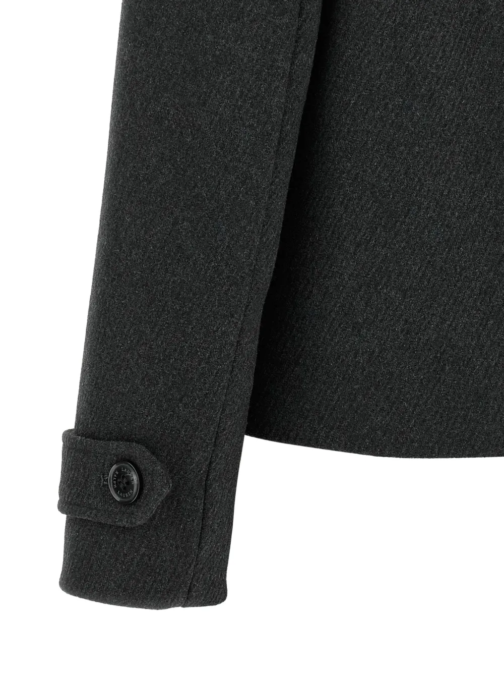 Lauren Ralph Lauren Jas met dubbele rij knopen van wolblend Grijs