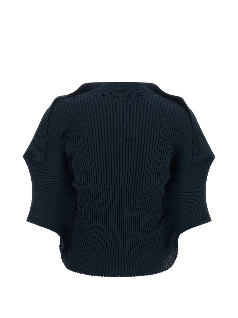 Issey Miyake Prance top met sculpturale mouwen Blauw