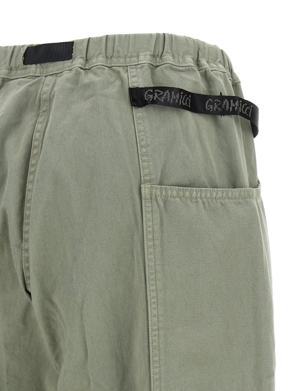 Gramicci Gadget katoenen twill broek Groen