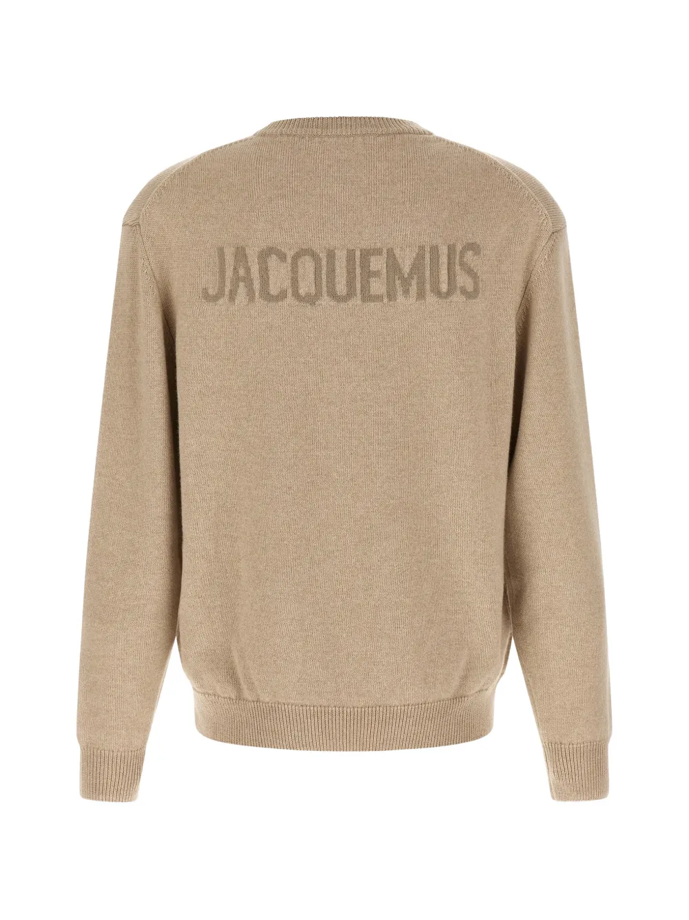 Jacquemus The Moulin gebreide trui Beige