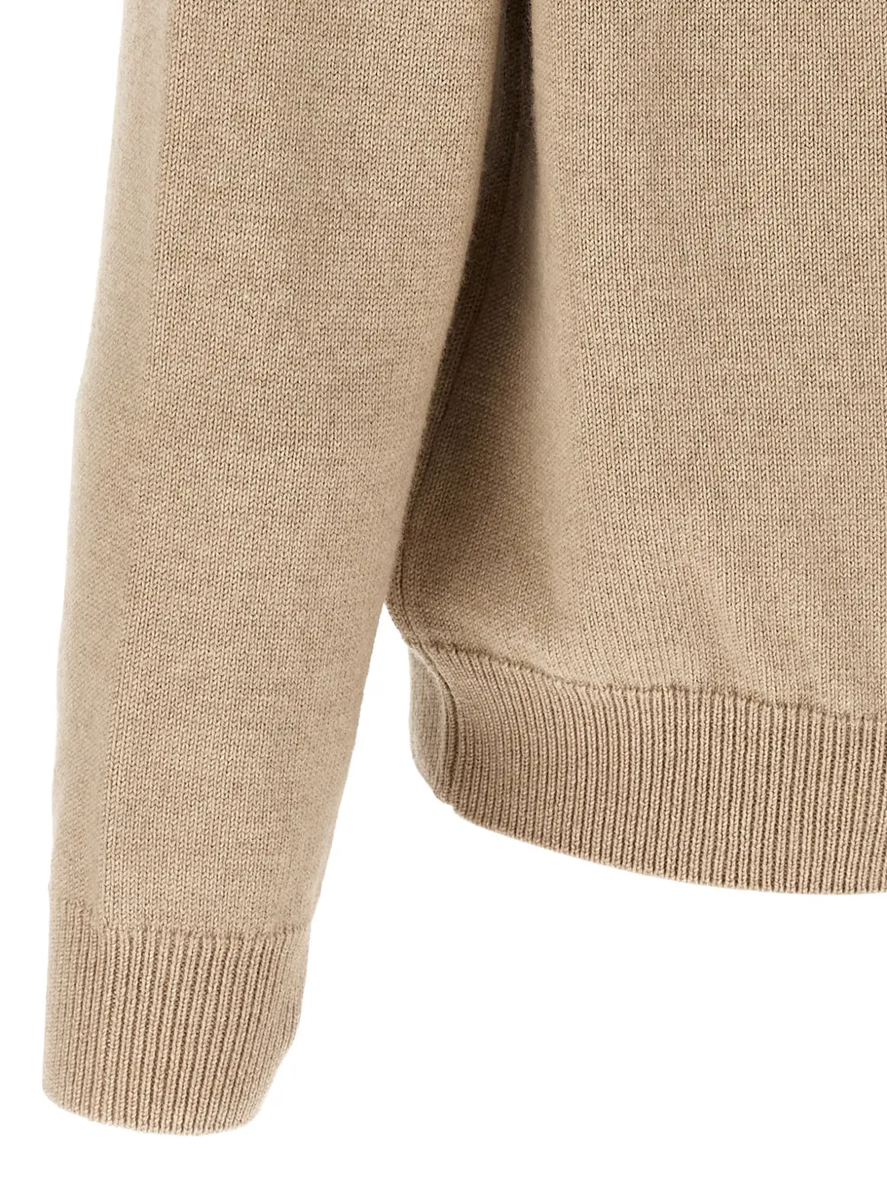 Jacquemus The Moulin gebreide trui Beige