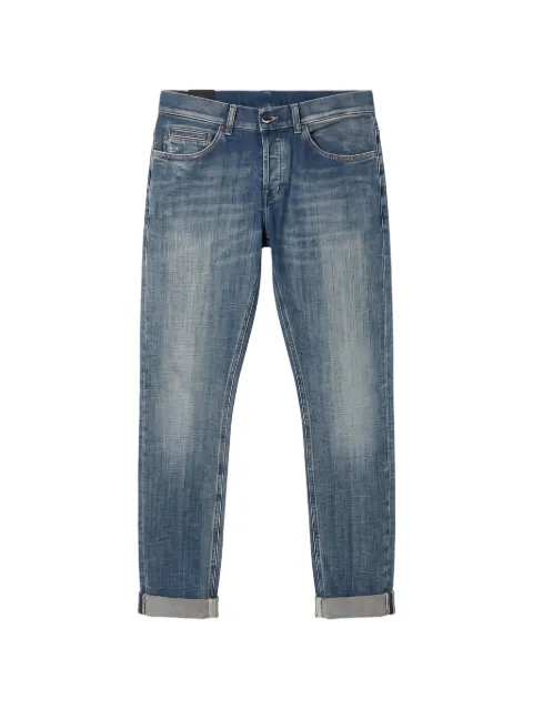 DONDUP George faded turn-up skinny jeans