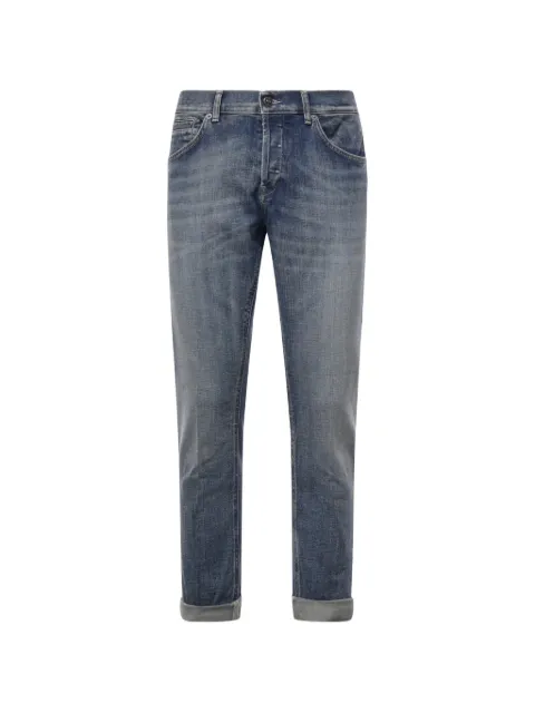 DONDUP George faded turn-up skinny jeans