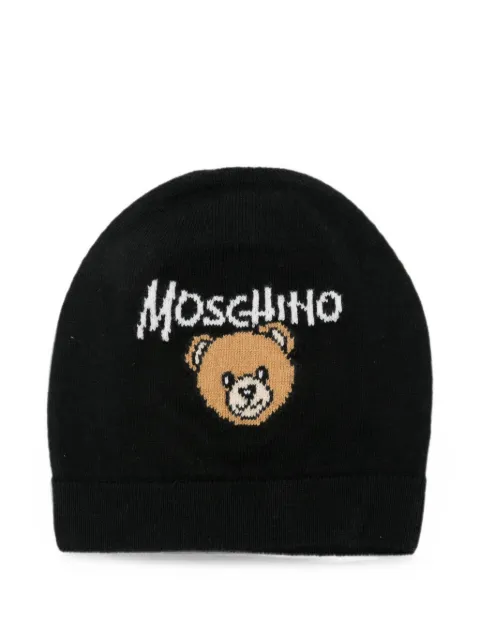 Moschino Kids Teddy Bear hue med logointarsia