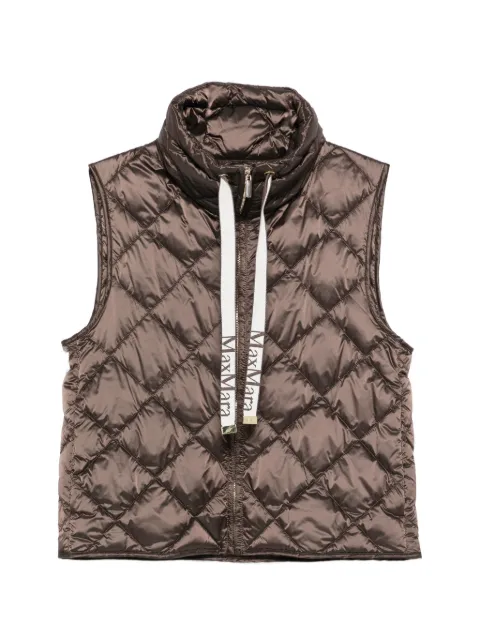 Max Mara quilted gilet