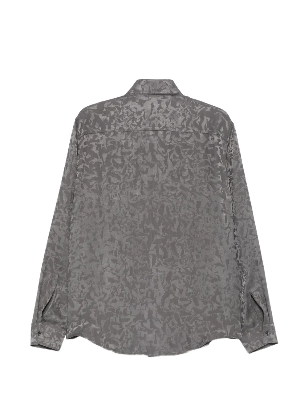 Patrizia Pepe Overhemd met jacquard-patroon Grijs