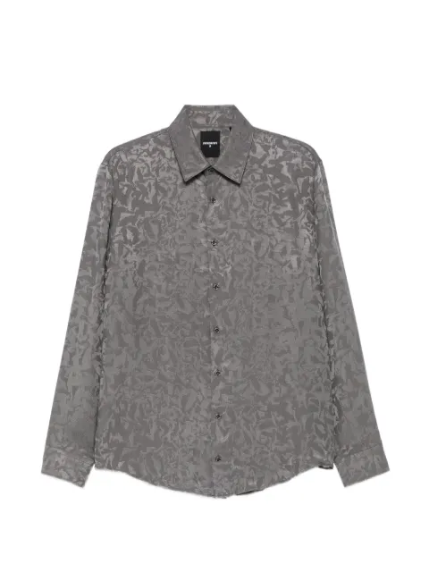 Patrizia Pepe jacquard-patterned long-sleeve shirt