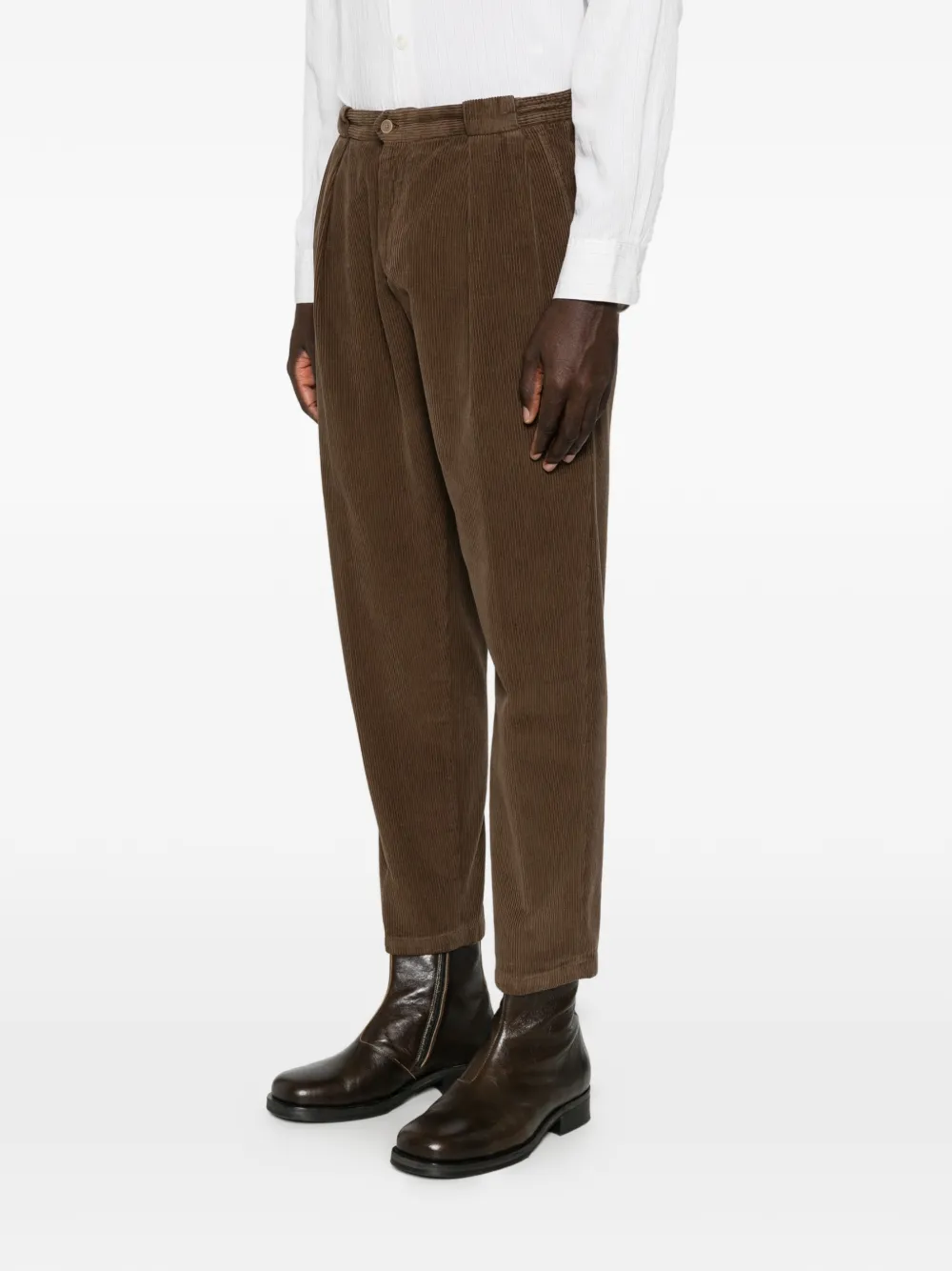 Briglia 1949 PortobelloD ribfluwelen broek Bruin