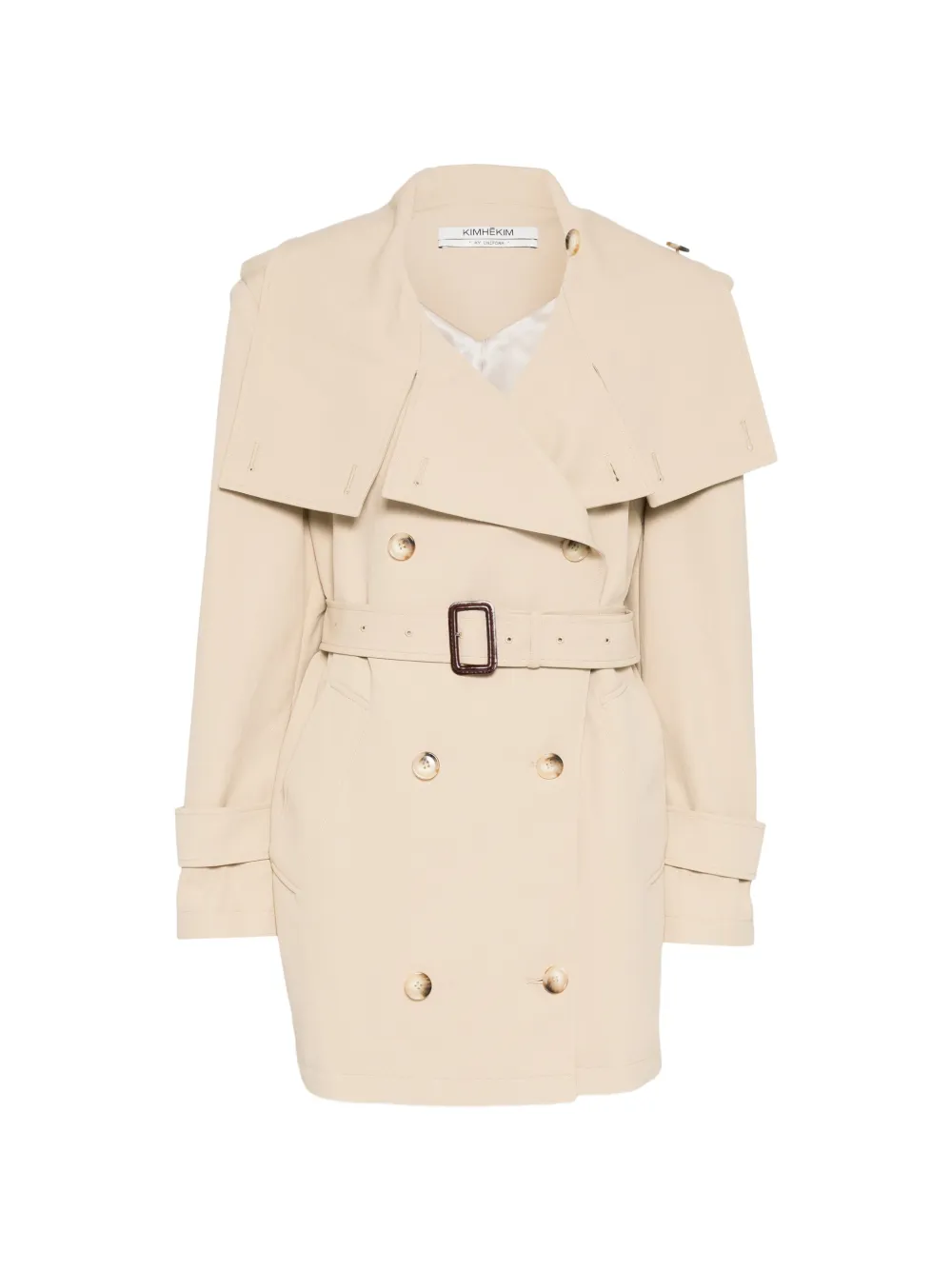 Kimhekim Oscar trench coat - Nude
