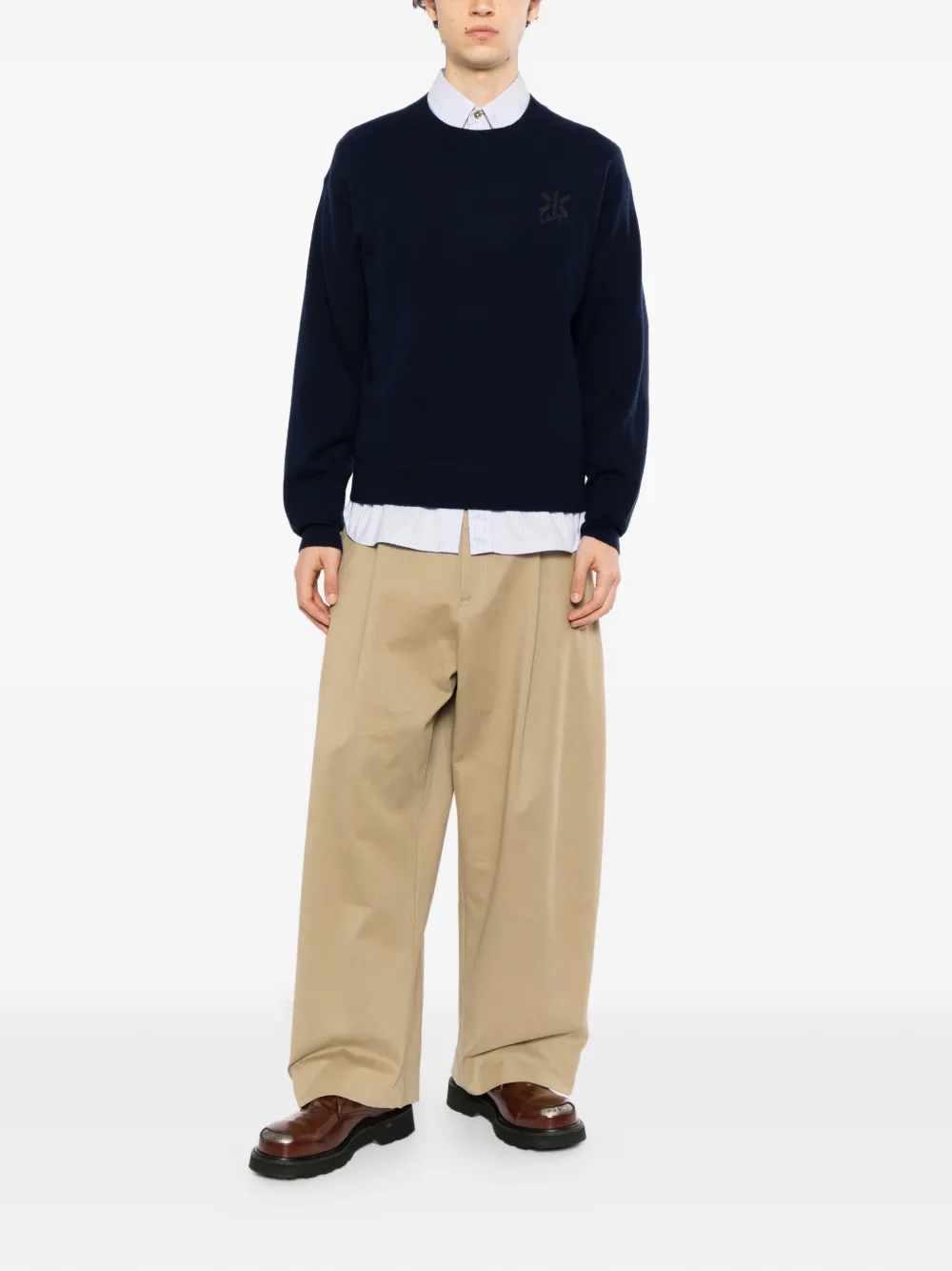 Kenzo Double K trui Blauw