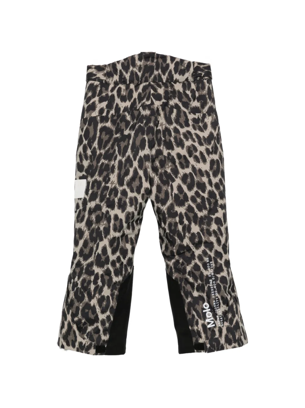 Molo Skibroek met luipaard-print Beige