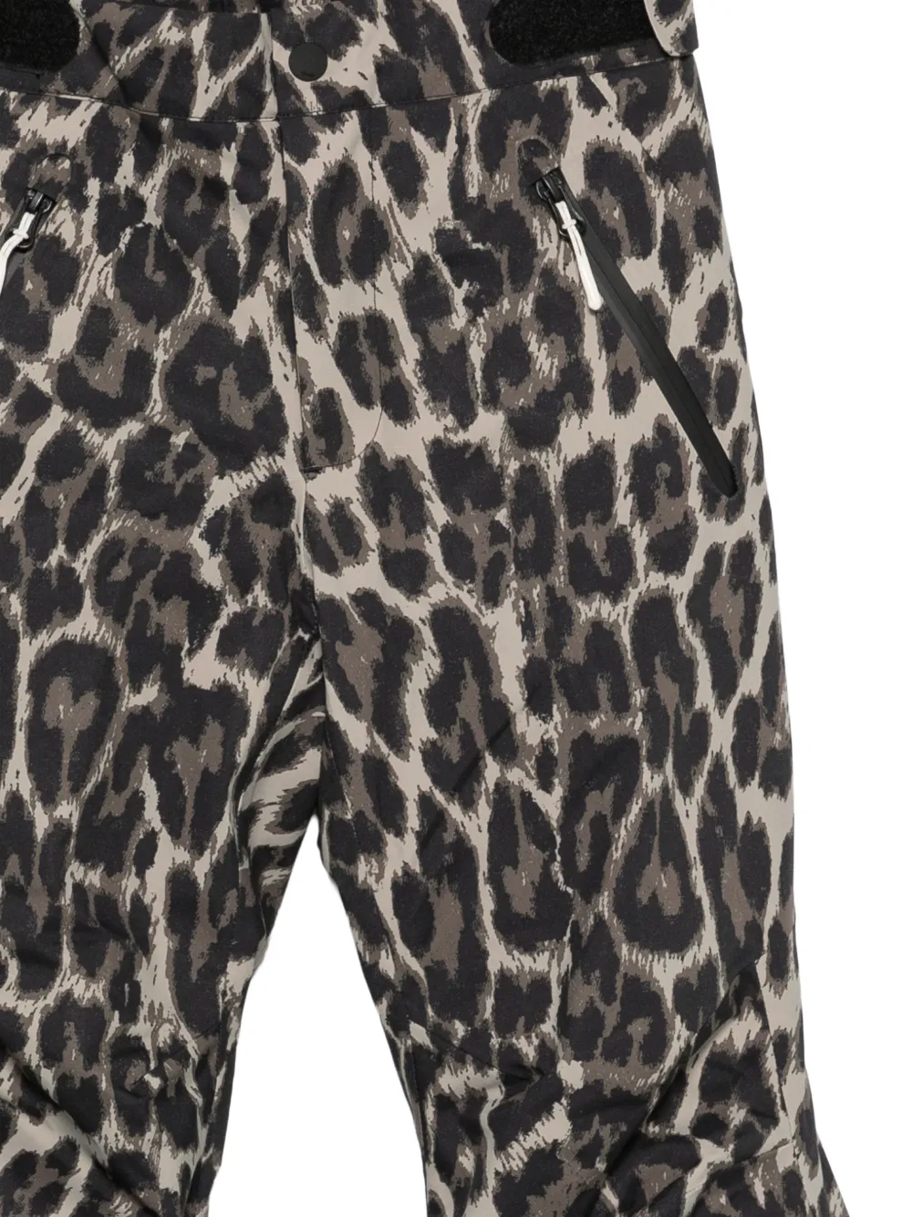 Molo Skibroek met luipaard-print Beige
