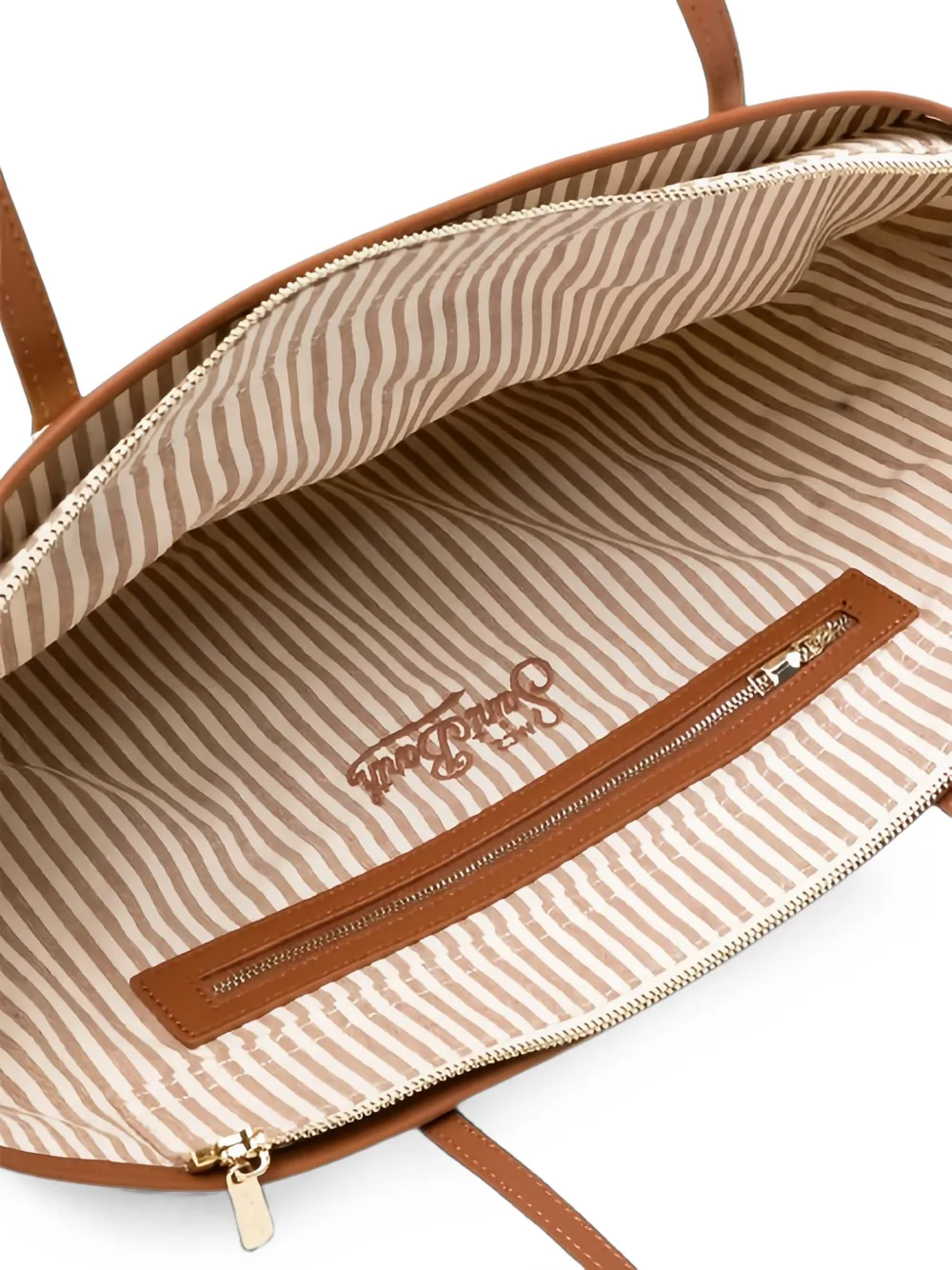 MC2 Saint Barth City logo-embroidered tote bag Beige