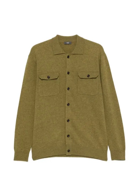 Hosio button-up pocket-detail cardigan