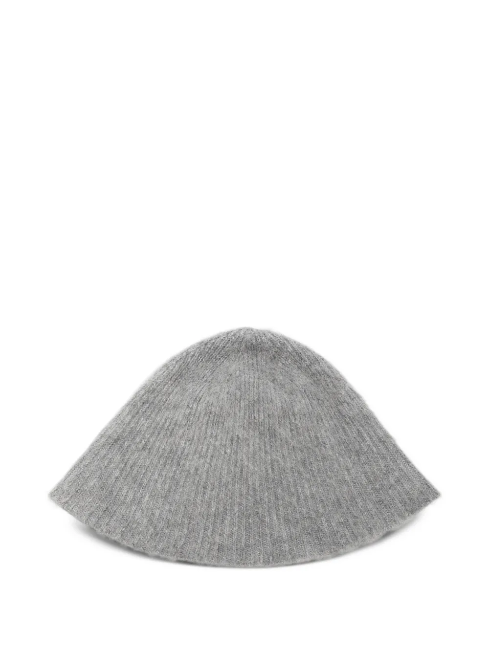 Drykorn Kapsika Ribbed-knit Bucket Hat In Gray