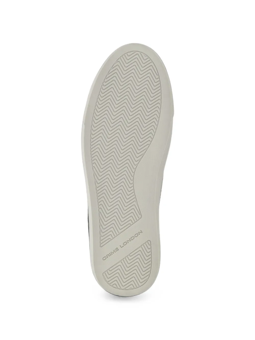 Crime London Essential suede-panelled sneakers Wit