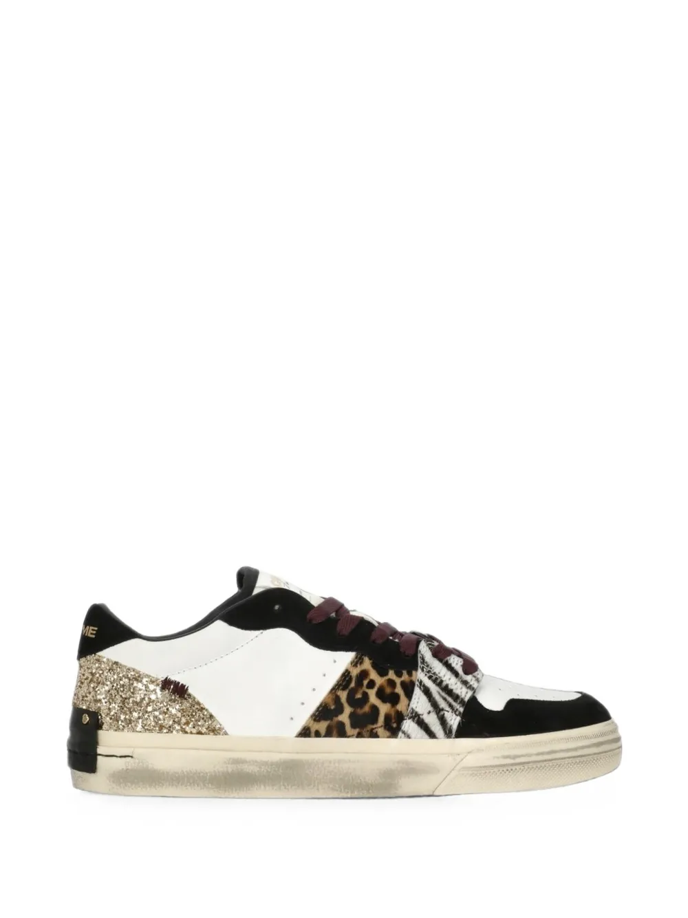 Crime London Playoff animal-print sneakers