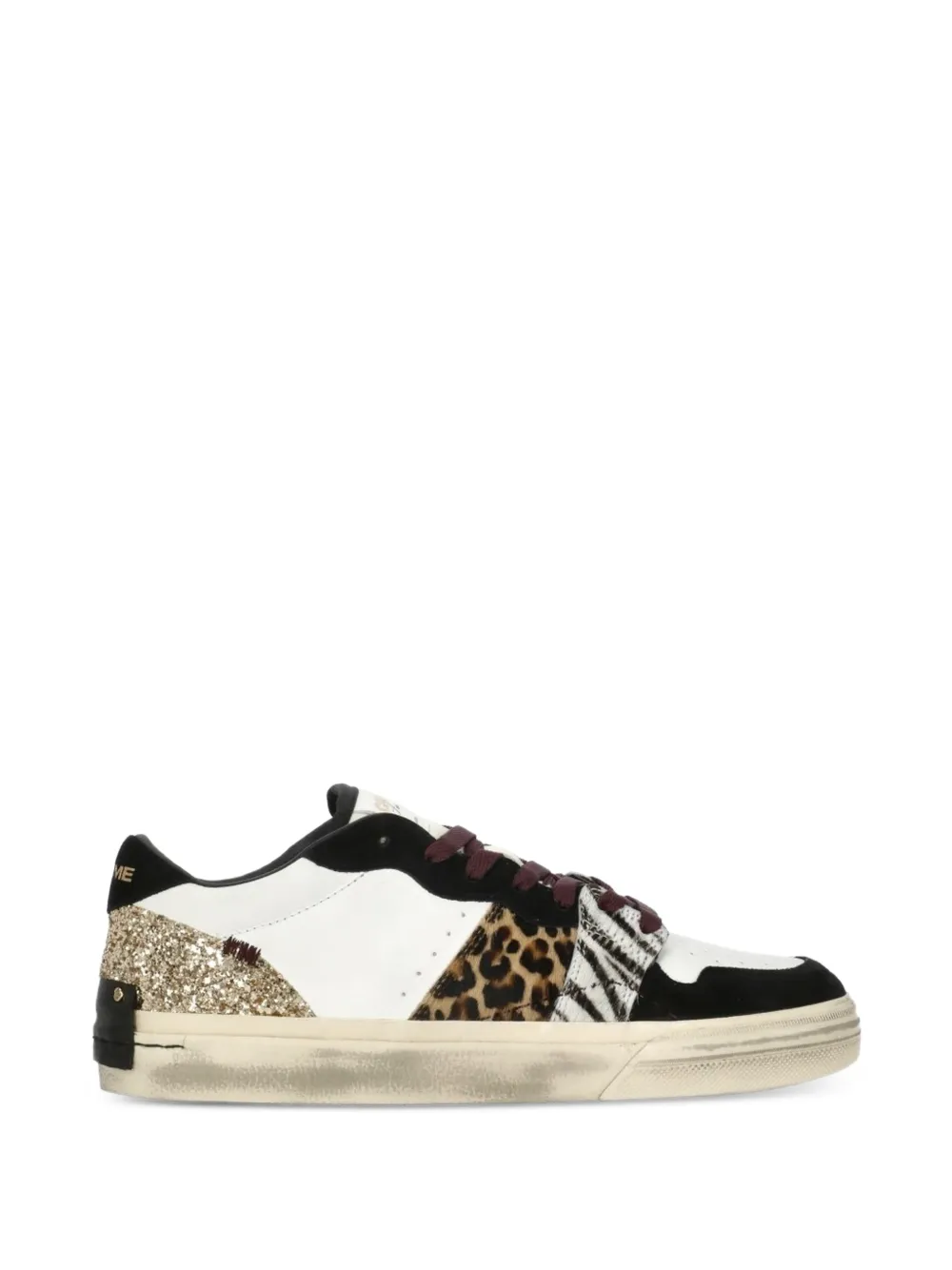 Crime London Playoff animal-print sneakers