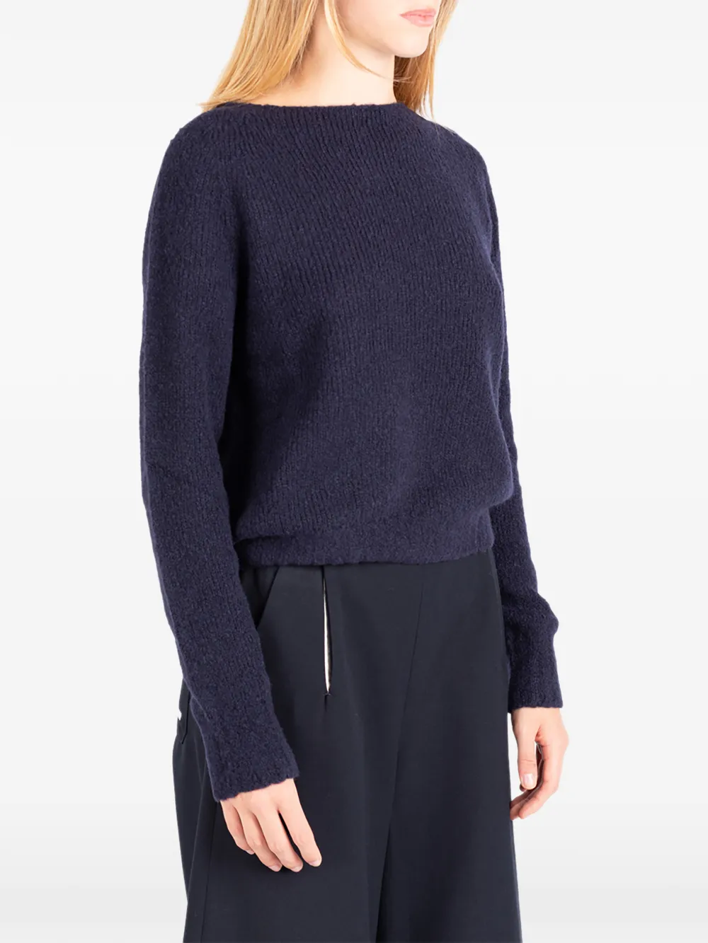 Société Anonyme Janina ribbed-knit sweater Blauw