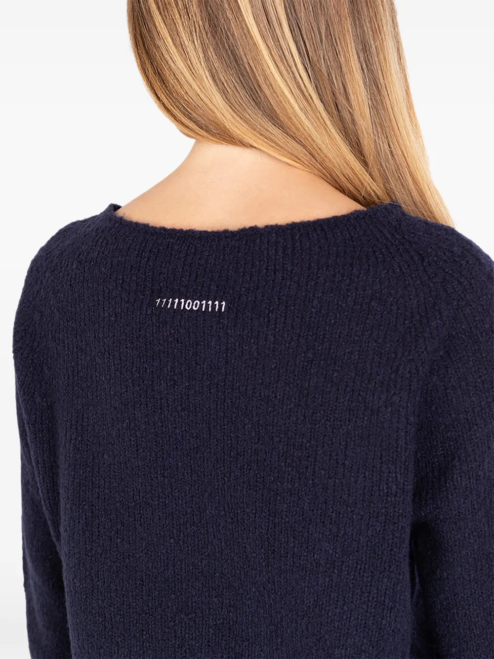 Société Anonyme Janina ribbed-knit sweater Blauw