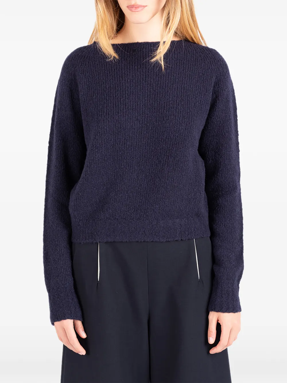 Société Anonyme Janina ribbed-knit sweater - Blau