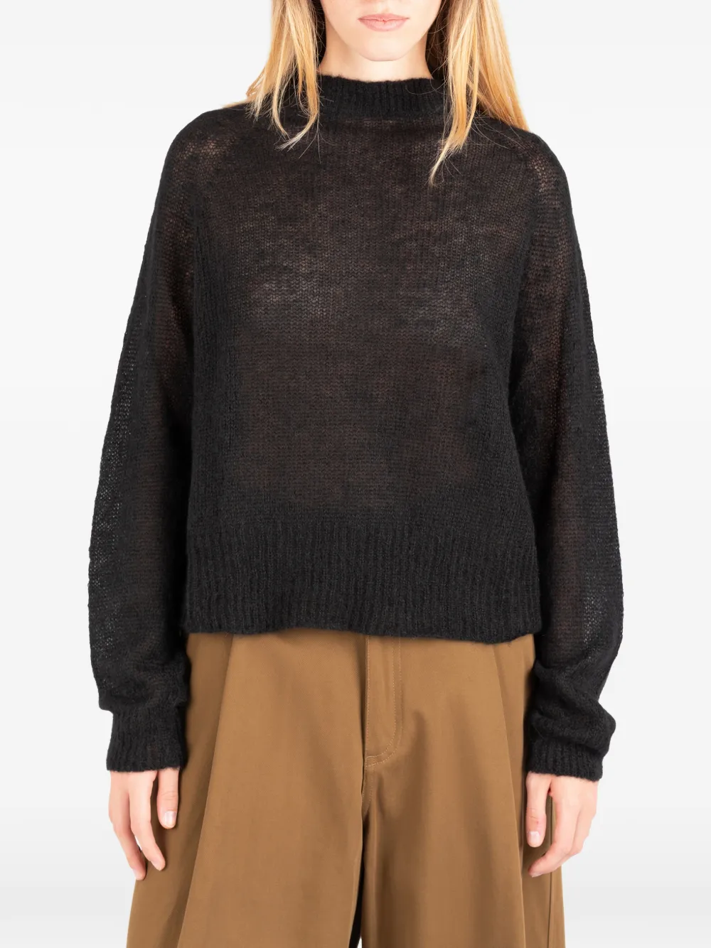 Société Anonyme June sweater Zwart